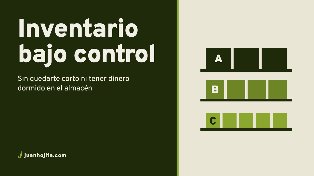 Portada del curso Inventario bajo control